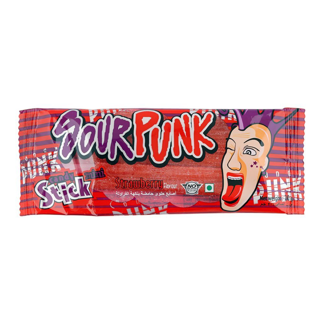 SOUR PUNK STARWBERRY BELTS 20G